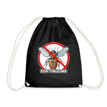 Pest Control Don't Bug Disinfector Insect Solution - Turnbeutel - Schwarz - Vorne