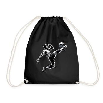 Football - Sac de sport léger - noir - Devant
