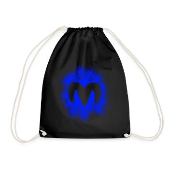 Bighorn sheep - Drawstring Bag - black - Front