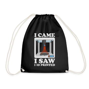 Filament d’imprimante 3D Impression 3D Impression 3D Imprimante 3D - Sac de sport léger - noir - Devant