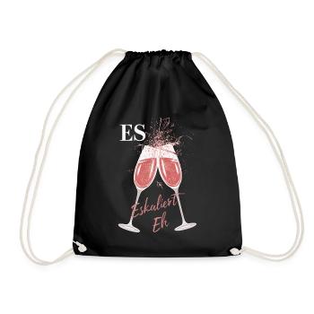 De toute façon, la situation s’intensifie ! – Coupe à Happy - Sac de sport léger - noir - Devant