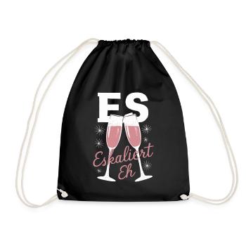 De toute façon, la situation s’intensifie ! – Coupe à Happy - Sac de sport léger - noir - Devant