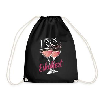 De toute façon, la situation s’intensifie ! – Coupe à Happy - Sac de sport léger - noir - Devant