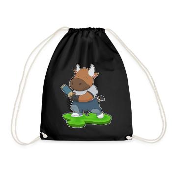 Bull Cricket Batte de cricket - Sac de sport léger - noir - Devant