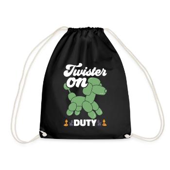 Ballon Twister Ballon Artiste Ballon Animaux - Sac de sport léger - noir - Devant