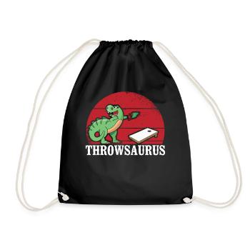 Joueur de sac de haricots de l’équipe Cornhole - Sac de sport léger - noir - Devant