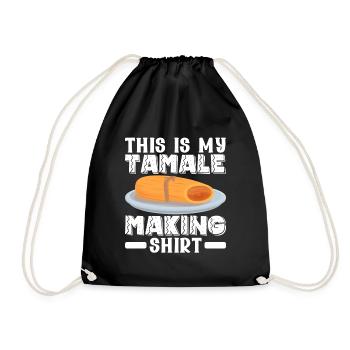 Tamale Cuisine mexicaine Tamale Lover - Sac de sport léger - noir - Devant