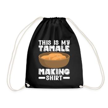 Tamale Cuisine mexicaine Tamale Lover - Sac de sport léger - noir - Devant
