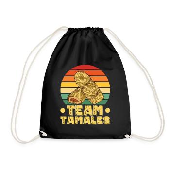 Tamale Cuisine mexicaine Tamale Lover - Sac de sport léger - noir - Devant