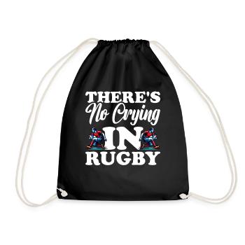 Cadeau Rugby Joueur de rugby Entraîneur de rugby - Sac de sport léger - noir - Devant
