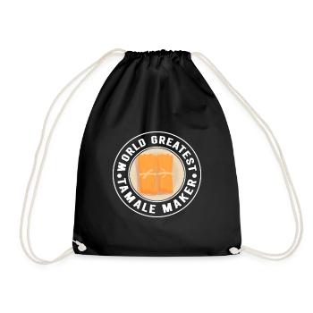 Tamale Cuisine mexicaine Tamale Lover - Sac de sport léger - noir - Devant