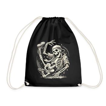 Skeleton Breakdance Master - Sac de sport léger - noir - Devant
