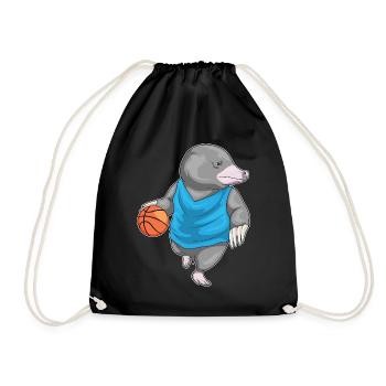 Taupe Basketteur Basketteur - Sac de sport léger - noir - Devant