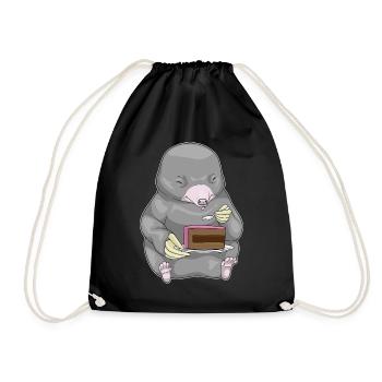 Gâteau Mole - Sac de sport léger - noir - Devant