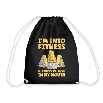 Käser Molkerei Käsemacher Milchtechnologe Käse - Turnbeutel - Schwarz - Vorne