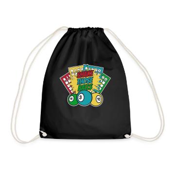 Shake Those Balls Professional Caller Daubers - Drawstring Bag - black - Front
