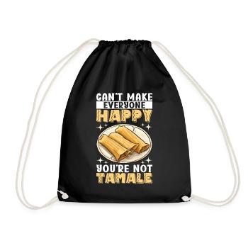 Tamale Cuisine mexicaine Tamale Lover - Sac de sport léger - noir - Devant