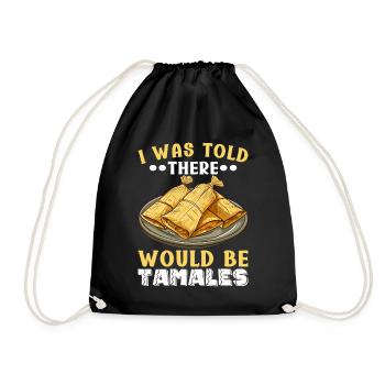 Tamale Cuisine mexicaine Tamale Lover - Sac de sport léger - noir - Devant