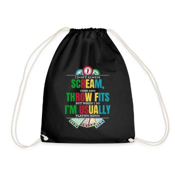 Don't Always Scream Daubers Professional Caller - Drawstring Bag - black - Front