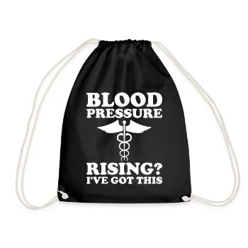 Paramedic Paramedic Ambulance Service - Drawstring Bag - black - Front