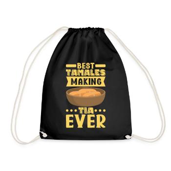 Tamale Cuisine mexicaine Tamale Lover - Sac de sport léger - noir - Devant