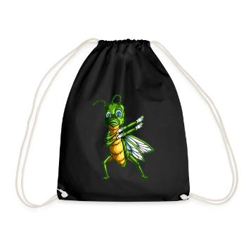 Barbecue Dabbing Nature Chemise Enfants Leçon de Danse - Sac de sport léger - noir - Devant