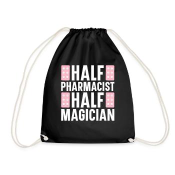 Assistant pharmaceutique Technicien en pharmacie - Sac de sport léger - noir - Devant