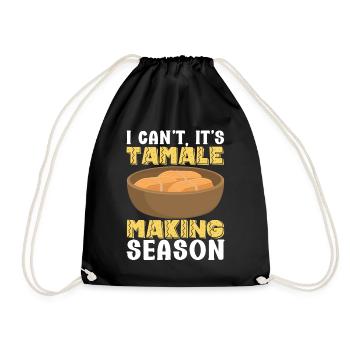 Tamale Cuisine mexicaine Tamale Lover - Sac de sport léger - noir - Devant