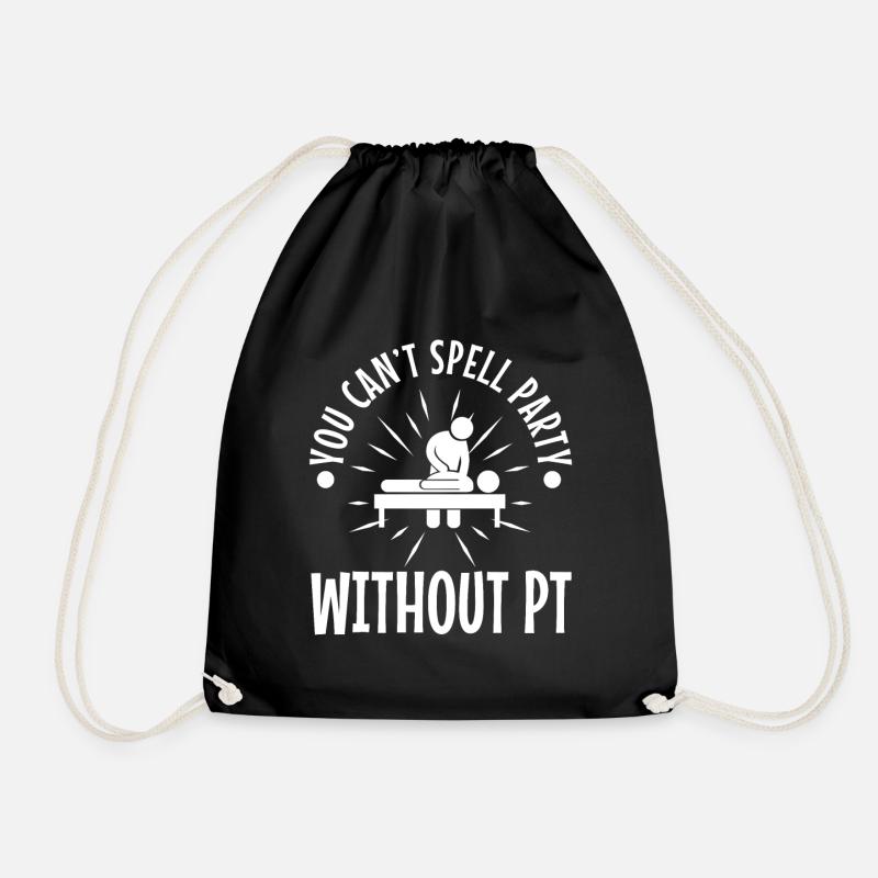 You can't spell party without pt - Turnbeutel - Schwarz