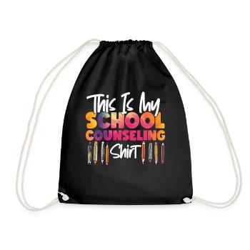Conseiller scolaire Aquarelle Ceci - Sac de sport léger - noir - Devant