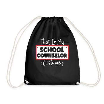 School Counselor Halloween That Is - Turnbeutel - Schwarz - Vorne
