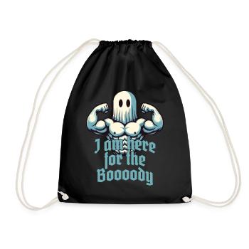 Halloween Costume Spooky Party Funnier - Drawstring Bag - black - Front