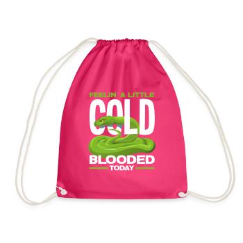 Serpent Sang Froid - Sac de sport léger - fuchsia - Devant
