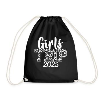 Week-end Filles Femmes Filles Voyage 2025 - Sac de sport léger - noir - Devant