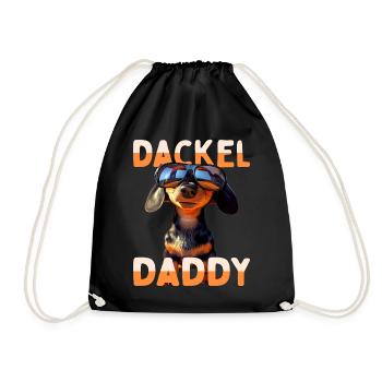 Teckel Papa Teckel Papa Viennois Papa Fête des Pères - Sac de sport léger - noir - Devant