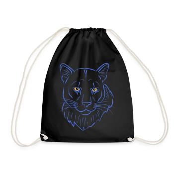 Prédateur de Bergloewe - Sac de sport léger - noir - Devant