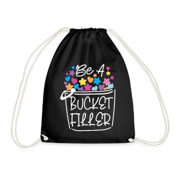 School Counselor Be A Bucket - Turnbeutel - Schwarz - Vorne