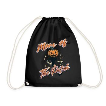 Maman du champ de citrouilles drôle de dicton à Halloween - Sac de sport léger - noir - Devant