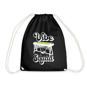 Vibraphon, vibraphoniste - Sac de sport léger - noir - Devant