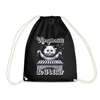 Vibraphon, vibraphoniste - Sac de sport léger - noir - Devant