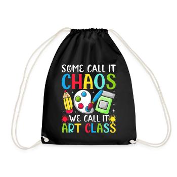 Certains l’appellent chaos drôle drôle professeur d’art appréciation - Sac de sport léger - noir - Devant
