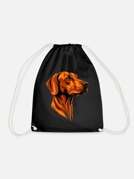 Rhodesian Ridgeback Jagdhund Hunde Stolz Ridgeback - Turnbeutel - Schwarz