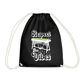Vibraphon, vibraphoniste - Sac de sport léger - noir - Devant