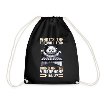 Vibraphon, vibraphoniste - Sac de sport léger - noir - Devant