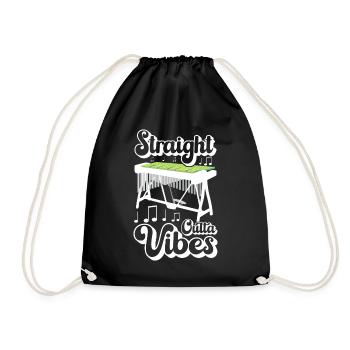 Vibraphon, vibraphoniste - Sac de sport léger - noir - Devant