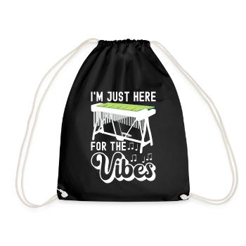 Vibraphon, vibraphoniste - Sac de sport léger - noir - Devant
