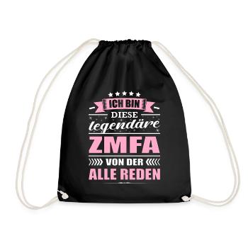 Ich Bin Diese Legendäre ZMFA Zahnarzt - Turnbeutel - Schwarz - Vorne