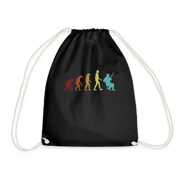 Bassoon Evolution Aerophone Bassoon Instrument - Drawstring Bag - black - Front