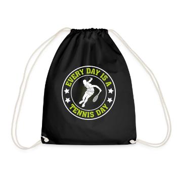 Chaque jour est une journée de tennis - Tennis Lover Tennis Pl - Sac de sport léger - noir - Devant