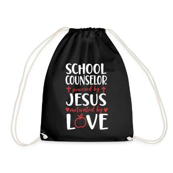 Conseiller scolaire Jesus Faith - Sac de sport léger - noir - Devant